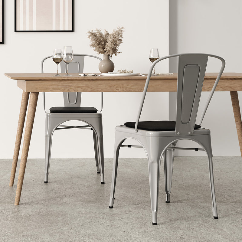 Steel Dining Chair - Industrial Design - New Edition - Stylix - gallery 2