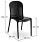 Cadeira de sala de jantar - Design - Thapya