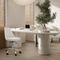 Office Chair with Wheels - Swivel Desk Chair - Tulip - gallery 4