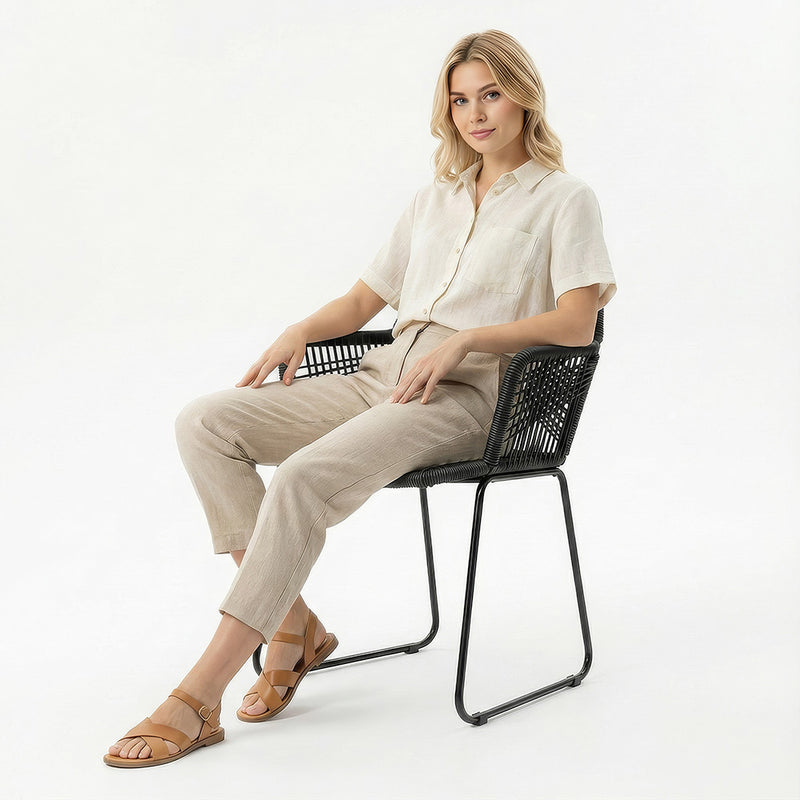 Outdoor Chair - Garden Chair - with Armrests - Frony - gallery 3