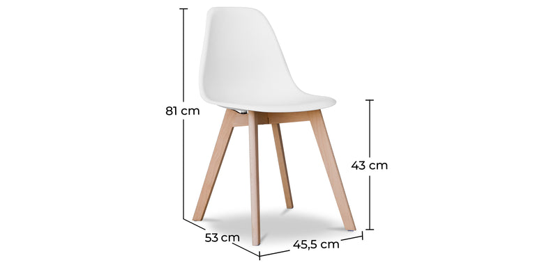 Dining Chair Denisse Scandi style Premium Design