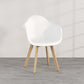 Dining Chair with Armrests - Scandinavian Style - Dominic - gallery 2