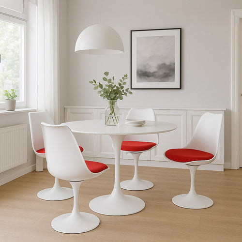 Dining Chair - White Swivel Chair - Tulip - gallery 2