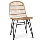 Rattan Dining Chair - Boho Style - Many - gallery 1
