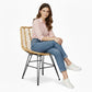 Rattan Dining Chair - Boho Style - Mia - gallery 3