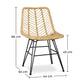 Rattan Dining Chair - Boho Style - Mia - gallery 14