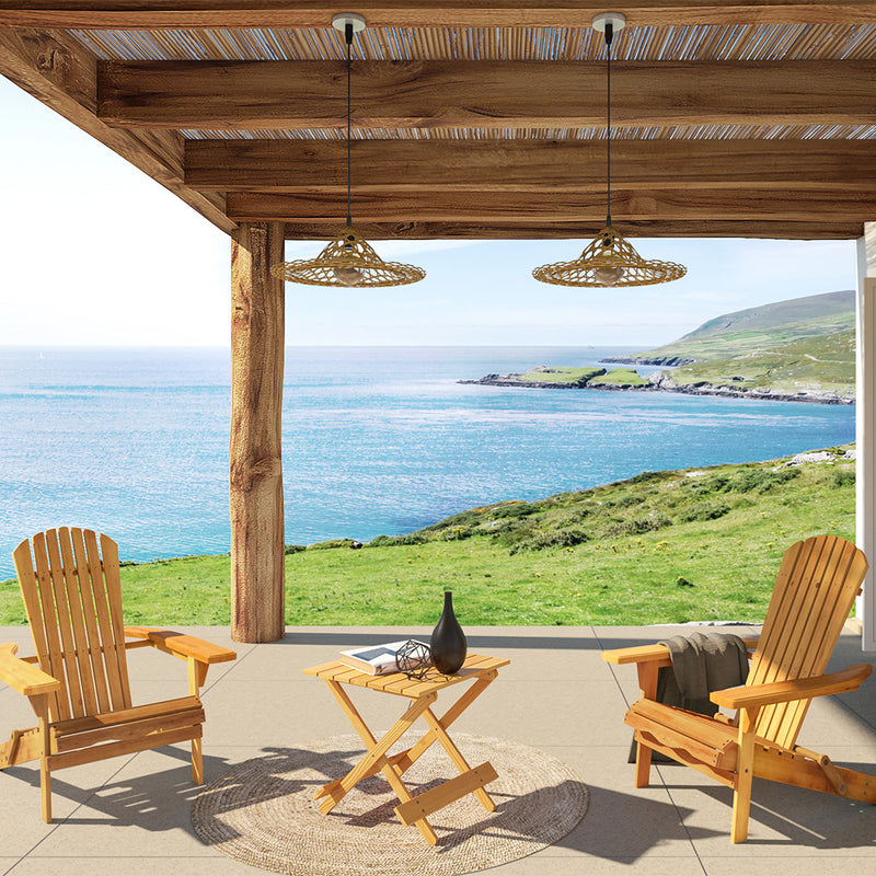 Adirondack Garden Chair - Wood - gallery 11