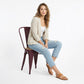 Sedia Stylix - Metallo e legno chiaro