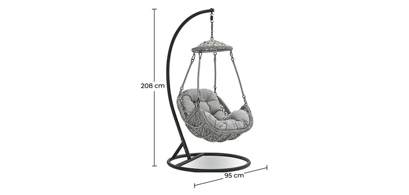 Hanging Garden Chair - Ella - gallery 2