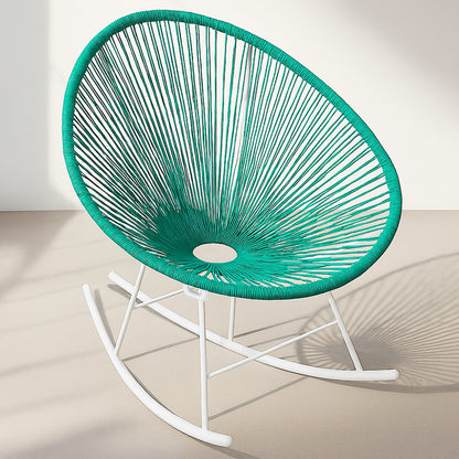 Acapulco Rocking Chair - White legs - New edition - gallery 2
