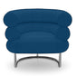 Fauteuil design - Revêtement en similicuir - Bivendun