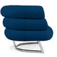 Fauteuil design - Revêtement en similicuir - Bivendun