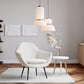 Armchair with Armrests - Upholstered in Boucle Fabric - Eila - gallery 2