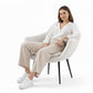 Armchair with Armrests - Upholstered in Boucle Fabric - Eila - gallery 3