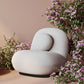Armchair Upholstered in Boucle Fabric - Larry - gallery 2