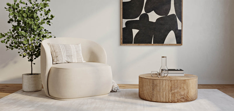 Fauteuil Tapissé en Velours - Butaca - Mykel