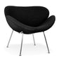 Design Armchair with Footrest - Upholstery - Chunk