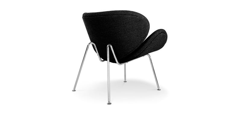 Sillón de diseño con reposapiés - Tapizado - Chunk