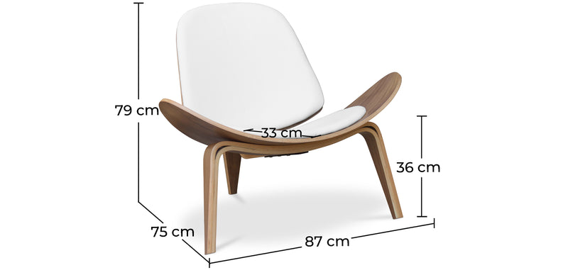 CW07-Loungesessel Design Boho Bali - Premiumleder