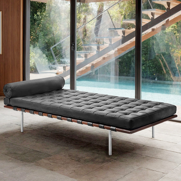 Design Daybed - Upholstered in Faux Leather - Town - gallery 9
