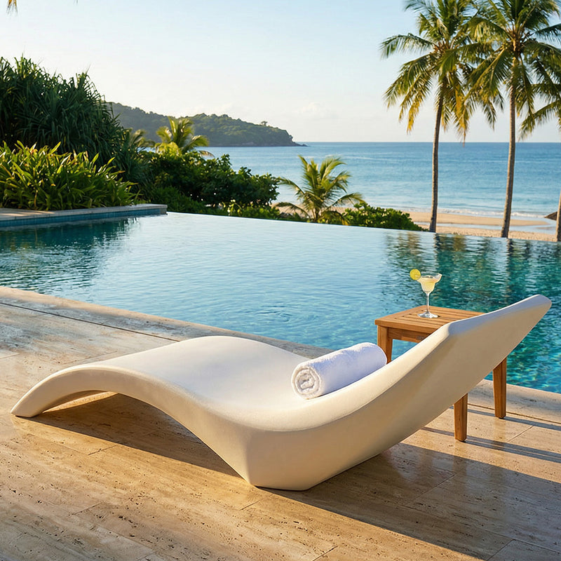 Lounger Designer Outdoor for Garden and Pool – Loren