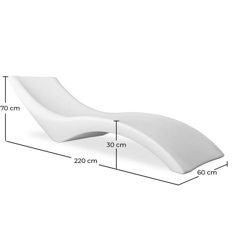 Lounger Designer Outdoor for Garden and Pool – Loren