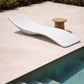 Design Swimming Pool Lounger - Matte White - Hero - gallery 2