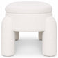 Bench With Storage Upholstered In Off-White Bouclé Fabric – Modern Seat For Living Room And Bedroom - Boreta