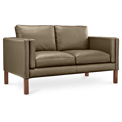 Designerska sofa Michael (2 miejsca) - ekoskóra