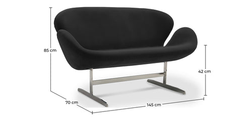 Svin  Sofa (2 seats) - Fabric