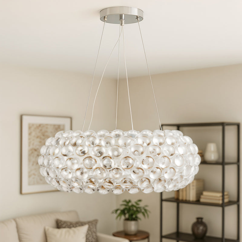 Ceiling Lamp - Crystal Globe Pendant Lamp - 50cm - Savoni - gallery 2