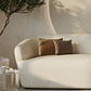 Curved Sofa - 2 Seater - Boucle Fabric - Bold - gallery 5