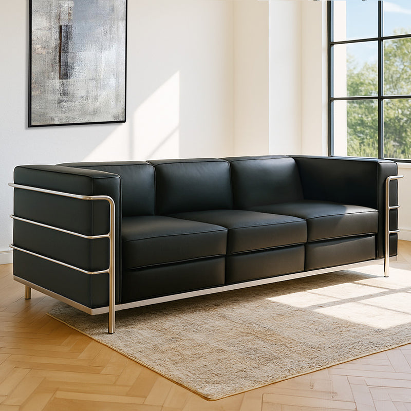 3-Seater Sofa - Upholstered in Vegan Leather - Lecur - gallery 3