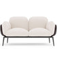 2-Seater Sofa - Upholstered in Bouclé Fabric - Vandan