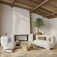2/3 Seater Sofa - Upholstered in Bouclé Fabric - Magnolia - gallery 5