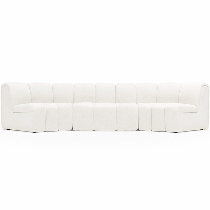 Modular Sofa - Upholstered in Bouclé - 3 Modules - 4/5 Seater - Herridon