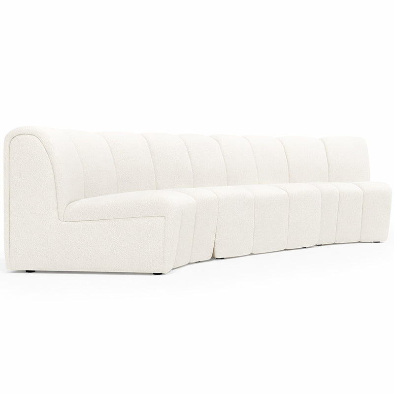 Modular Sofa - Upholstered in Bouclé - 3 Modules - 4/5 Seater - Herridon