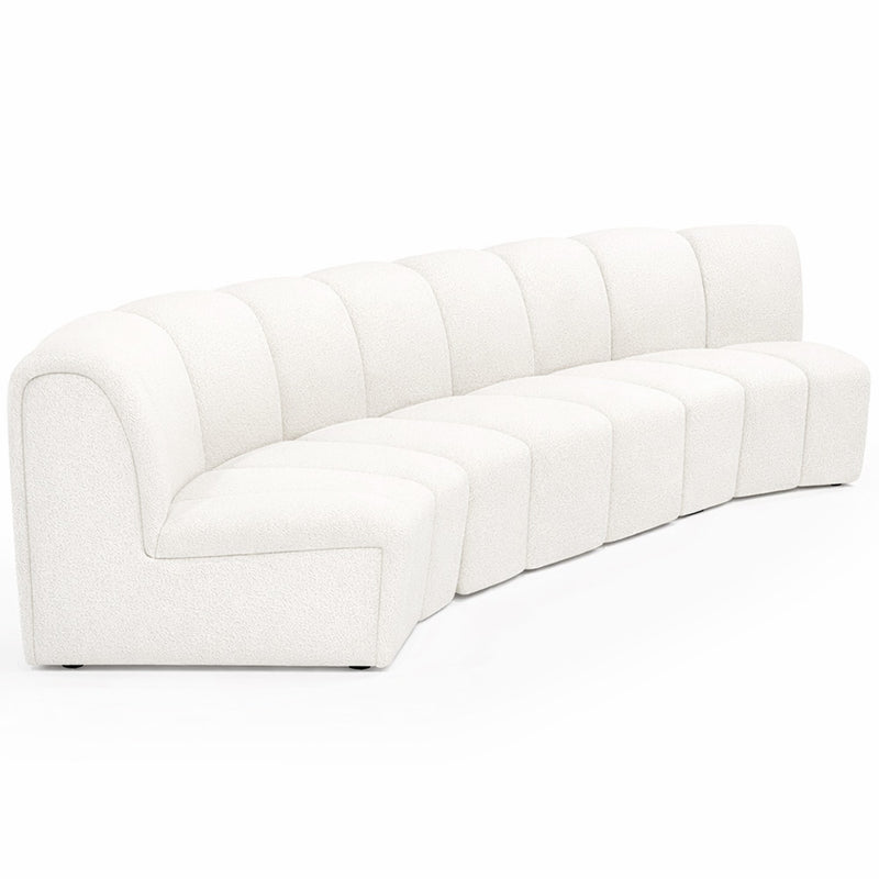 Modular Sofa - Upholstered in Bouclé - 3 Modules - 4/5 Seater - Herridon