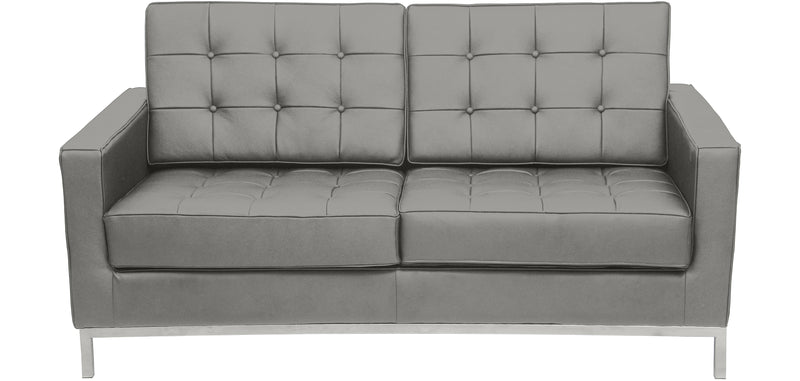 Canapé Revêtu de Similicuir - 2 Places - Konel