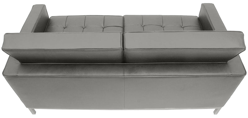 Canapé Revêtu de Similicuir - 2 Places - Konel