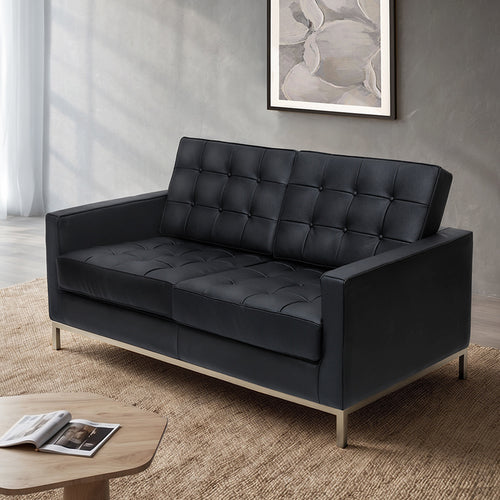 Design Sofa -  (2 seats) - Faux Leather