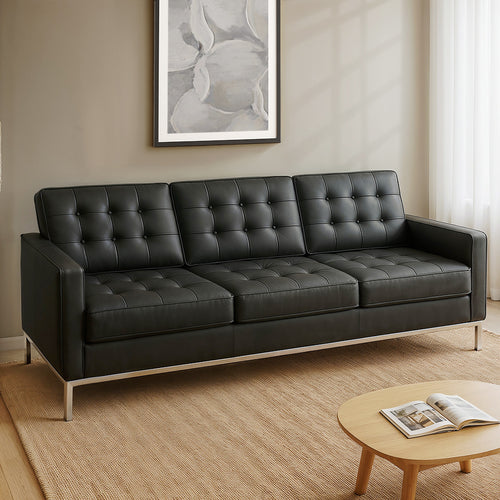 Design Sofa -  (3 seats) - Faux Leather