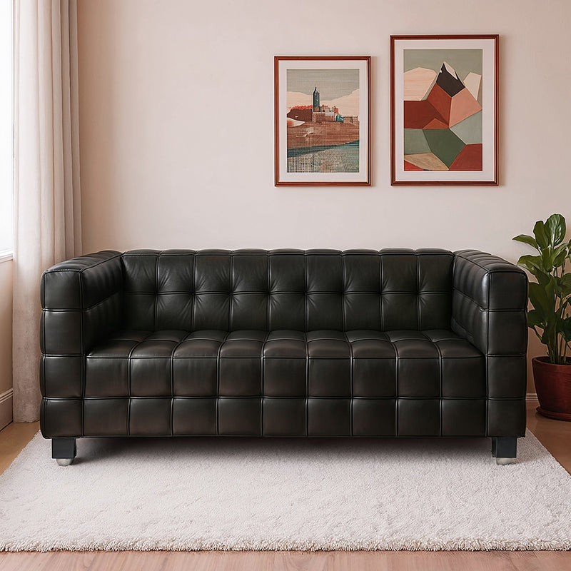 Divano di design della collezione Nubus (2 posti) - Ecopelle