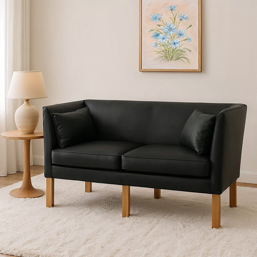 Design Sofa Benjamin (2 seats)  - Faux Leather