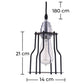 Lampa sufitowa retro - Lampa wisząca w stylu klatki - Jail