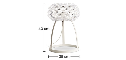 Candeeiro de mesa Savoni 35cm