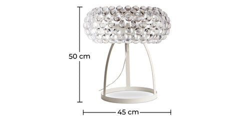 Candeeiro de mesa Savoni 50cm