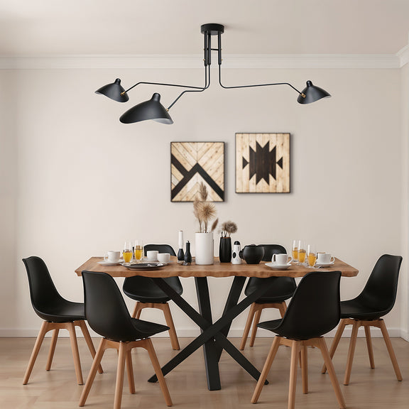 Ceiling Lamp - Flexo Lamp - 3 Arms - George - gallery 2