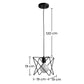 Lampa sufitowa - Lampa wisząca w stylu industrialnym - Bon