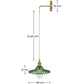Retro Wall Sconce - Retro Design -Escarlata - gallery 10